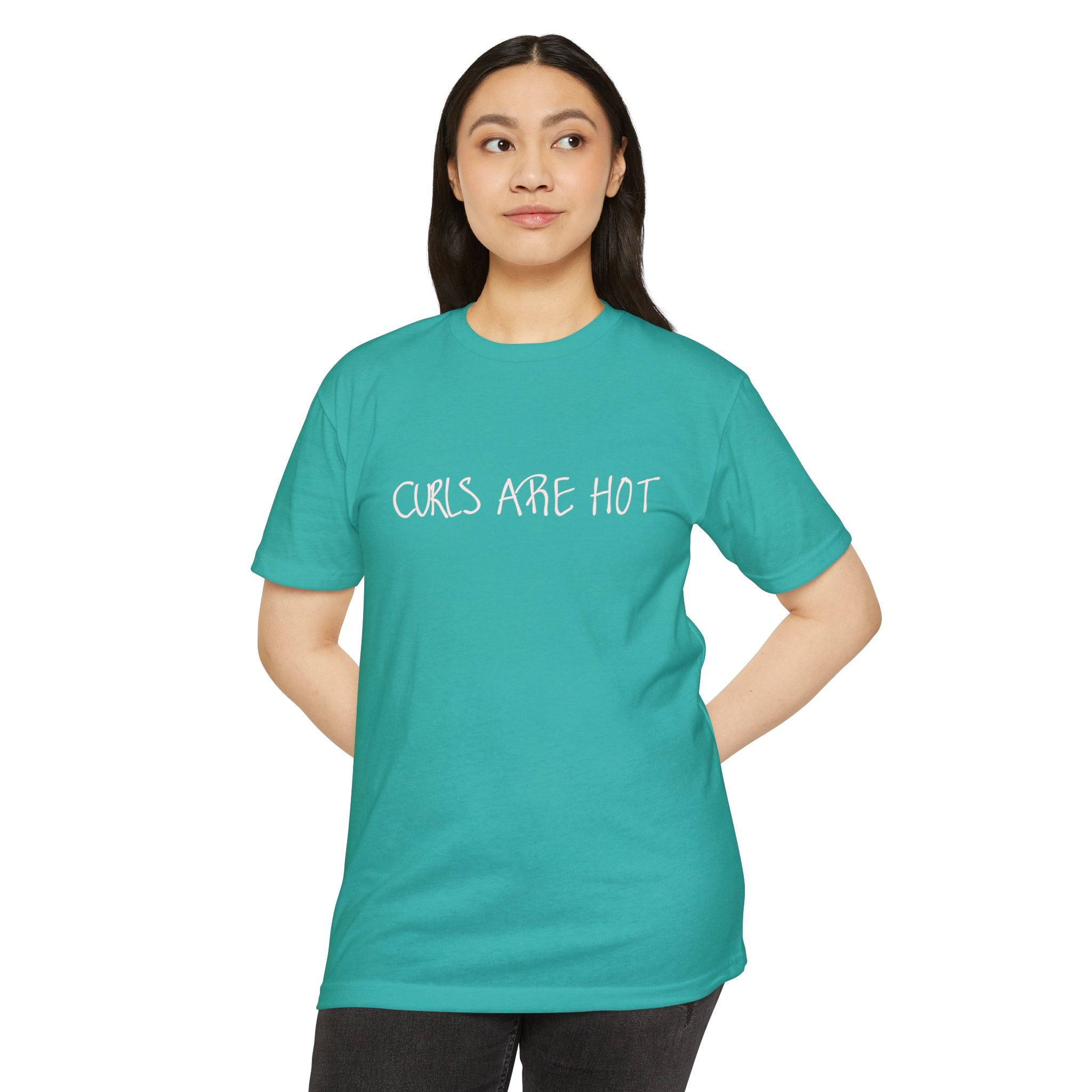Curls Are Hot Unisex T-Shirt - Wear It, Believe It!
