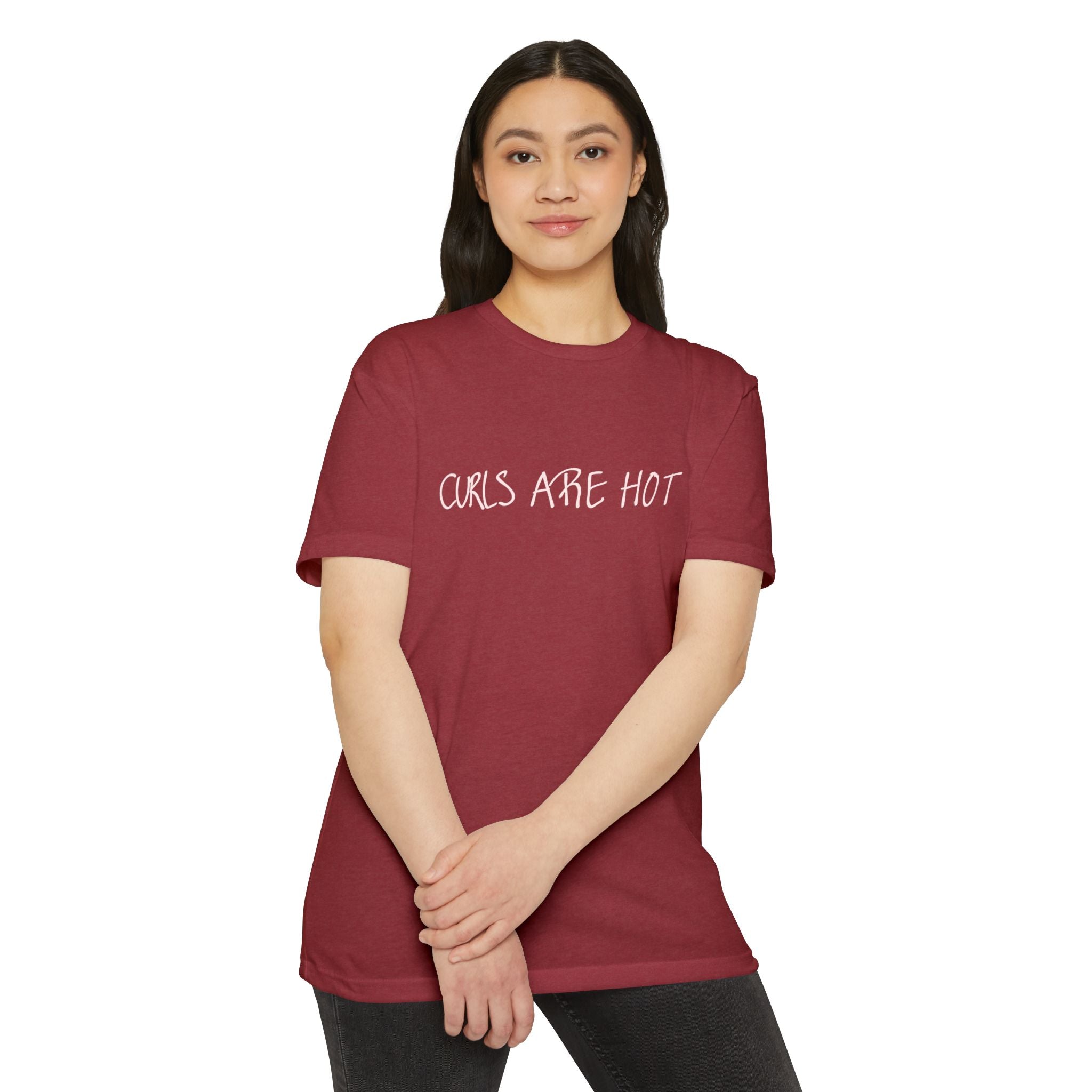 Curls Are Hot Unisex T-Shirt - Wear It, Believe It!