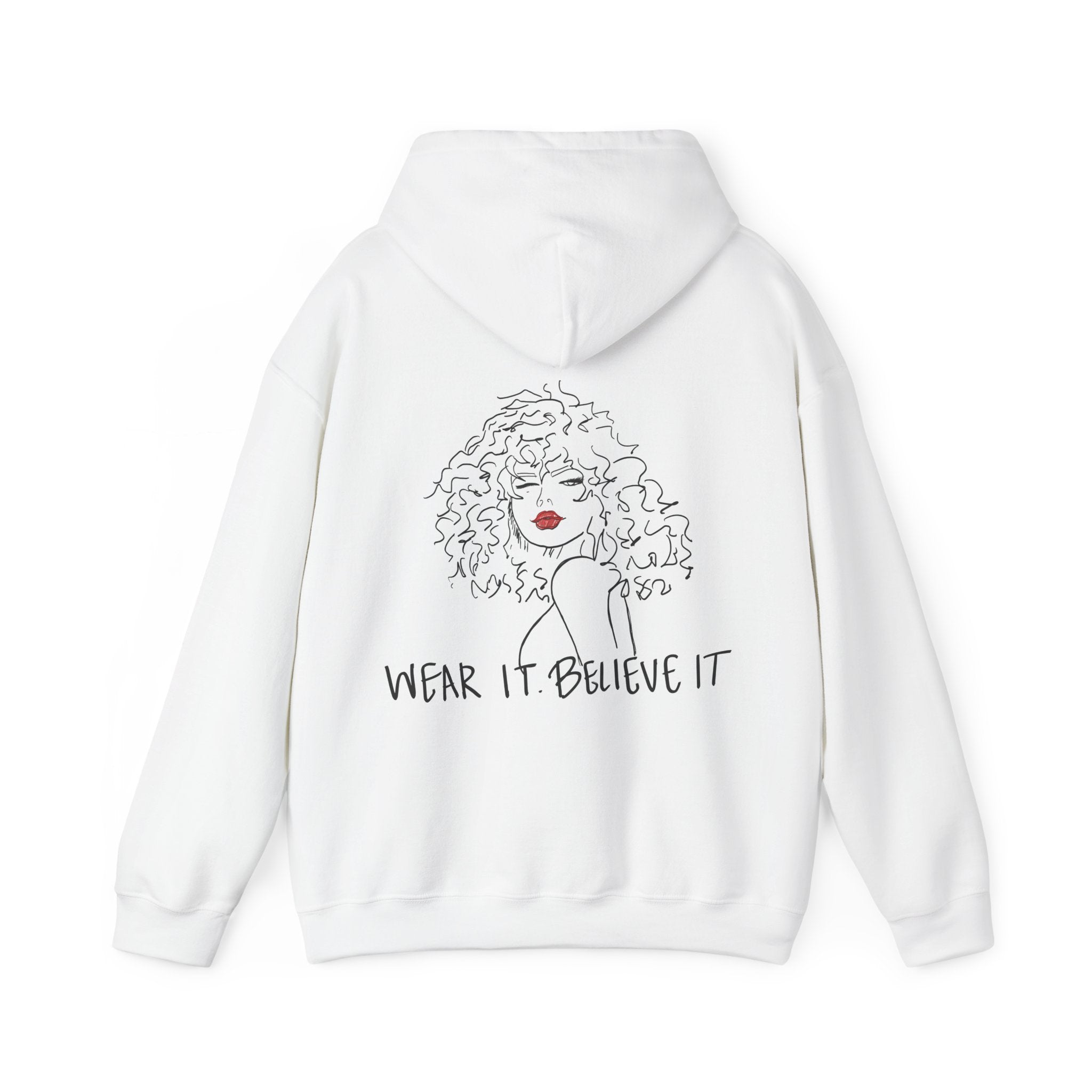 Curls Are Hot Hoodie